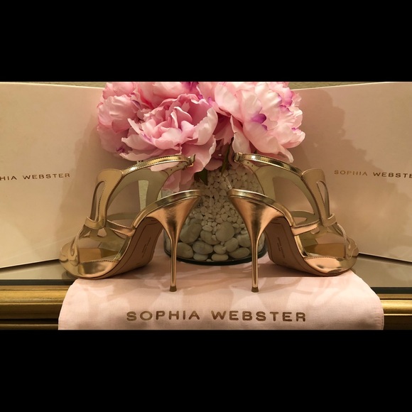 Sophia Webster sling back heels- NWT, BOX,DUST BAG - Picture 3 of 8